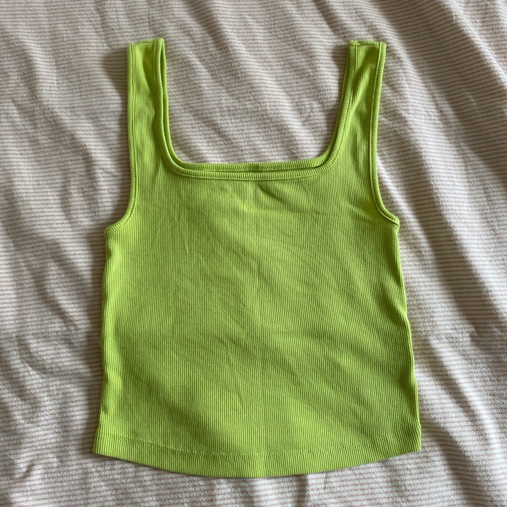 Green Tank Top